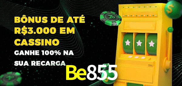Be855 melhor bônus de depósito