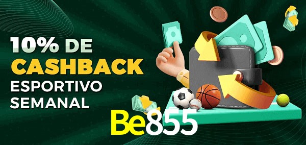 10% de bônus de cashback na Be855